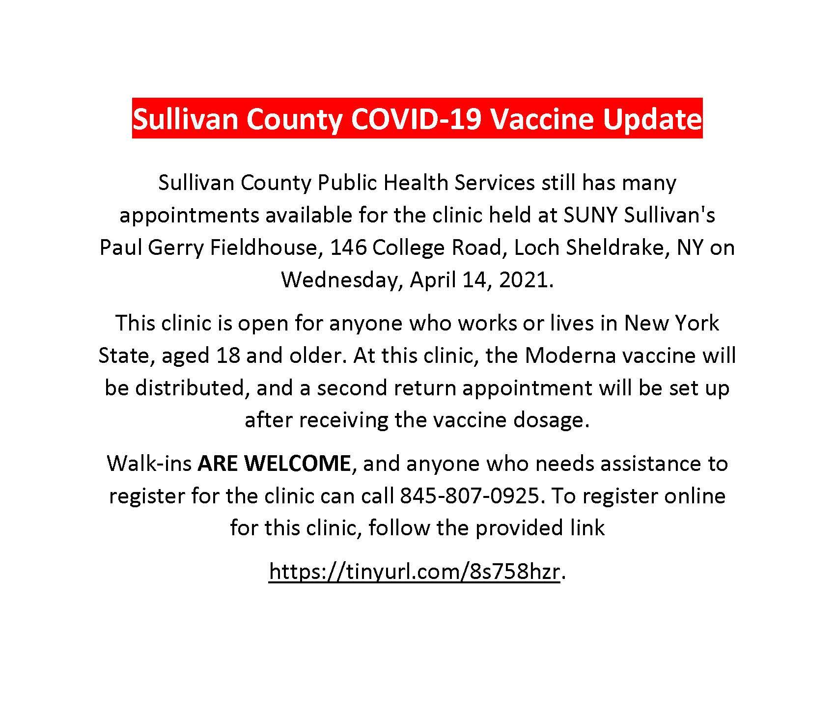 Sullivan County COVID Vaccine College 3 Update (1) - Copy